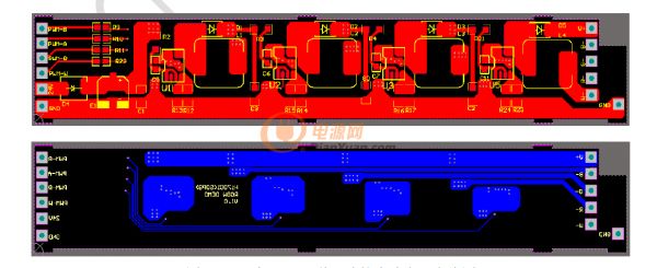 四路PCB圖